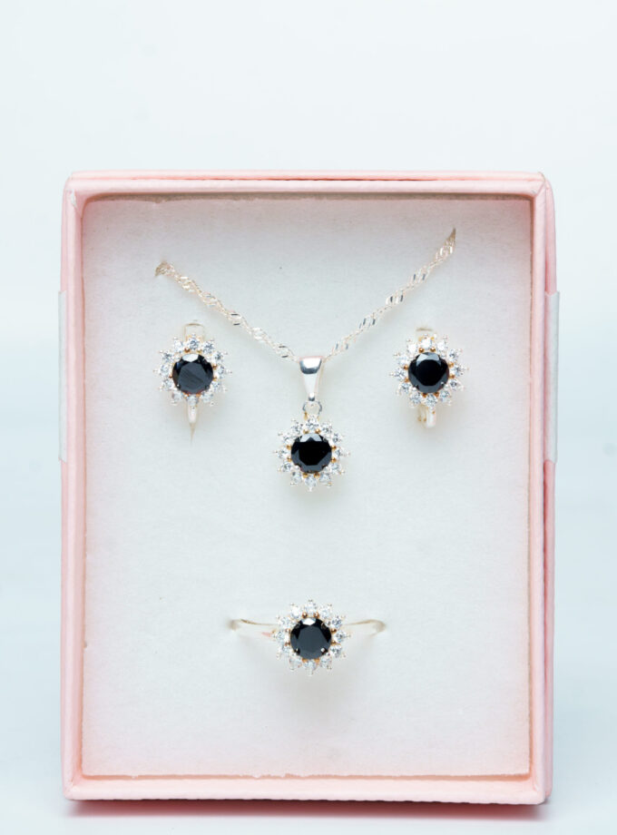 Bijoux argent pierre onyx