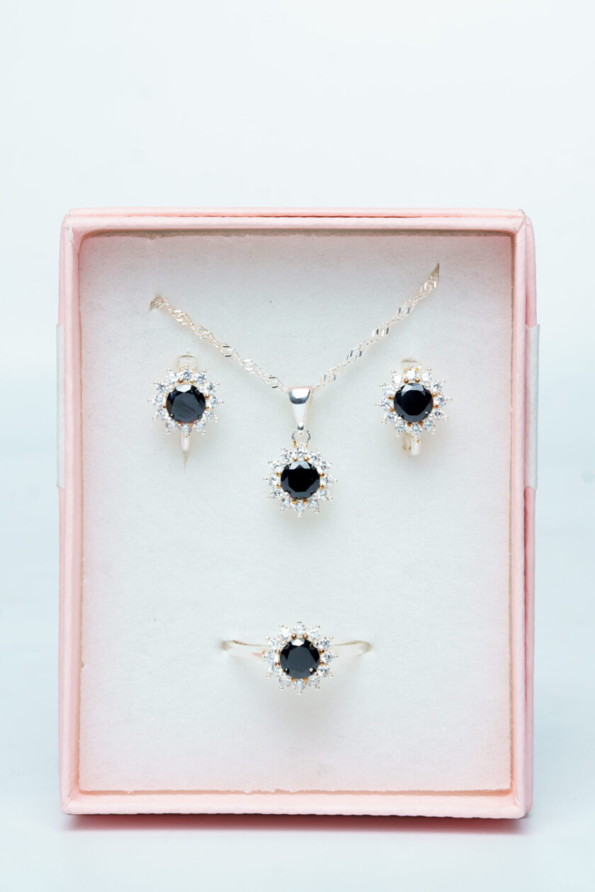 Bijoux argent pierre onyx
