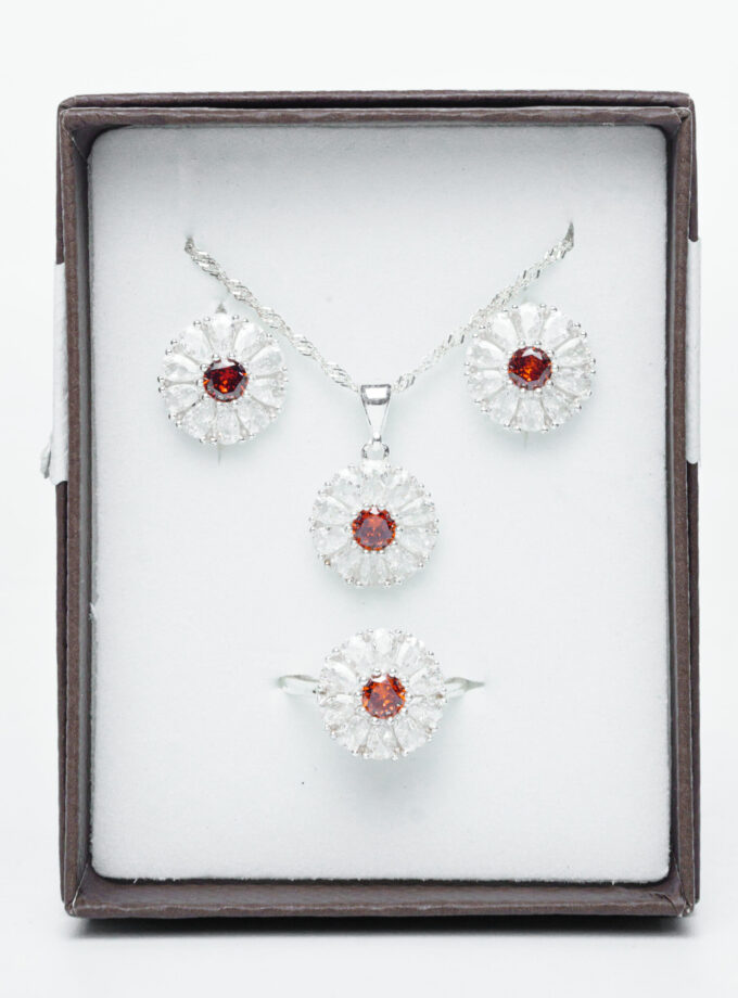 Bijoux pierre cornaline rouge