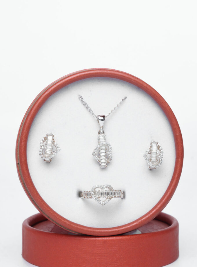 Bijoux argente style luxury