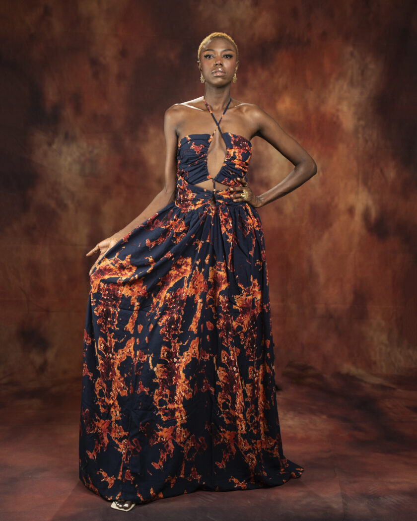 ROBE CHIC-LAVA